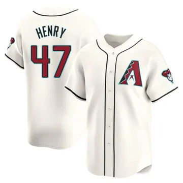 Tommy Henry Men's Arizona Diamondbacks Limited Home Jersey - White