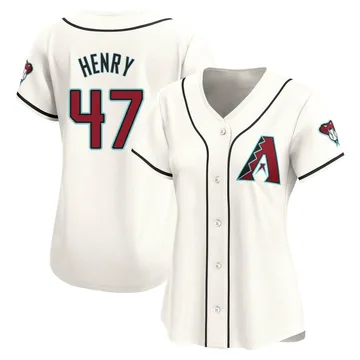 Tommy Henry Women's Arizona Diamondbacks Limited Home Jersey - White