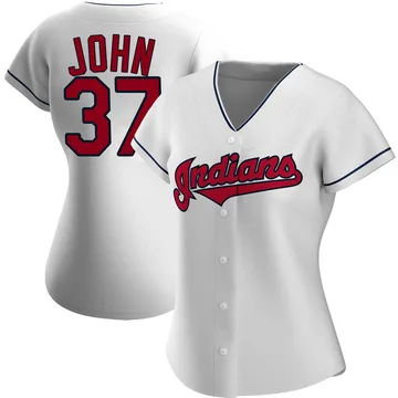 Tommy John Women's Cleveland Guardians Authentic Home Jersey - White