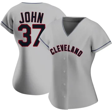 Tommy John Women's Cleveland Guardians Authentic Road Jersey - Gray