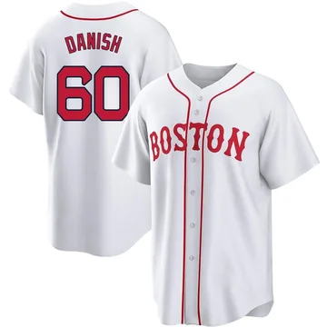 Tyler Danish Men's Boston Red Sox Replica 2021 Patriots' Day Jersey - White