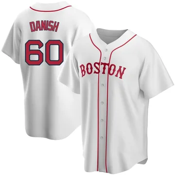 Tyler Danish Men's Boston Red Sox Replica Alternate Jersey - White