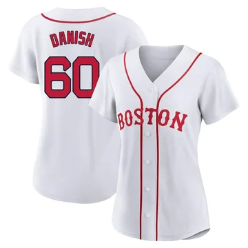 Tyler Danish Women's Boston Red Sox Authentic 2021 Patriots' Day Jersey - White