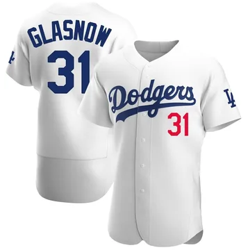 Tyler Glasnow Men's Los Angeles Dodgers Authentic Home Jersey - White