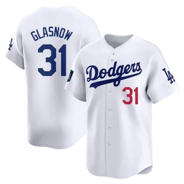 Tyler Glasnow Men's Los Angeles Dodgers Limited 2024 World Tour Seoul Series Home Jersey - White