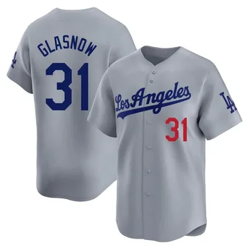 Tyler Glasnow Men's Los Angeles Dodgers Limited Away Jersey - Gray