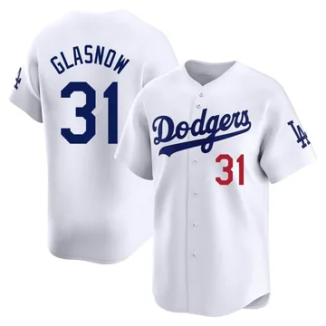 Tyler Glasnow Men's Los Angeles Dodgers Limited Home Jersey - White