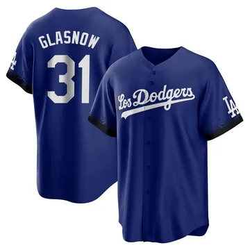 Tyler Glasnow Men's Los Angeles Dodgers Replica 2021 City Connect Jersey - Royal