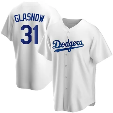 Tyler Glasnow Men's Los Angeles Dodgers Replica Home Jersey - White