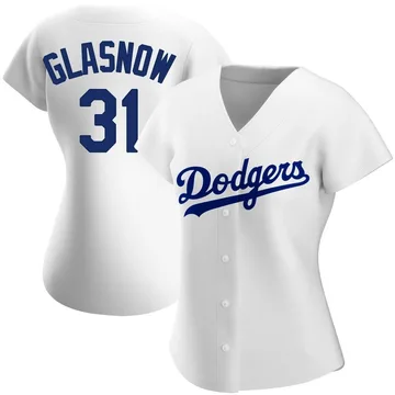 Tyler Glasnow Women's Los Angeles Dodgers Authentic Home Jersey - White