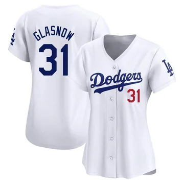 Tyler Glasnow Women's Los Angeles Dodgers Limited Home Jersey - White