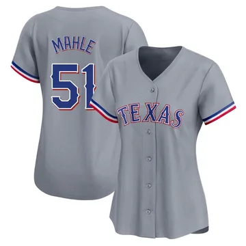 Tyler Mahle Women's Texas Rangers Limited Away Jersey - Gray