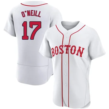 Tyler O'Neill Men's Boston Red Sox Authentic 2021 Patriots' Day Jersey - White