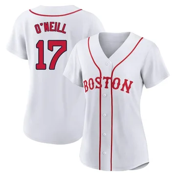 Tyler O'Neill Women's Boston Red Sox Authentic 2021 Patriots' Day Jersey - White