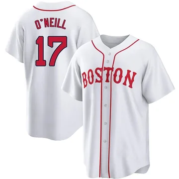 Tyler O'Neill Youth Boston Red Sox Replica 2021 Patriots' Day Jersey - White