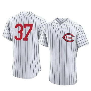 Tyler Stephenson Men's Cincinnati Reds Authentic 2022 Field Of Dreams Jersey - White