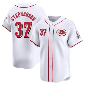 Tyler Stephenson Youth Cincinnati Reds Limited Home Jersey - White