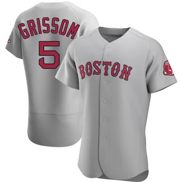 Vaughn Grissom Men's Boston Red Sox Authentic Road Jersey - Gray