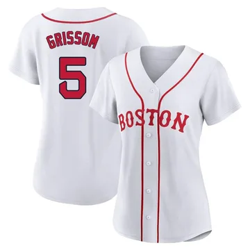 Vaughn Grissom Women's Boston Red Sox Authentic 2021 Patriots' Day Jersey - White