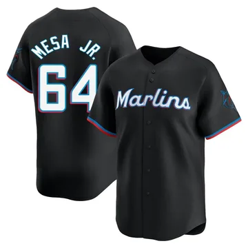 Victor Mesa Jr. Men's Miami Marlins Limited Alternate Jersey - Black