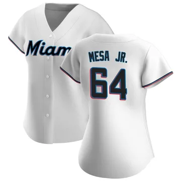 Victor Mesa Jr. Women's Miami Marlins Authentic Home Jersey - White