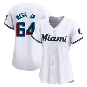 Victor Mesa Jr. Women's Miami Marlins Limited Home Jersey - White