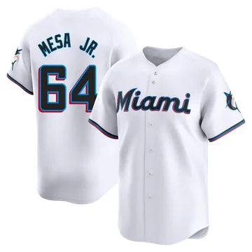 Victor Mesa Jr. Youth Miami Marlins Limited Home Jersey - White