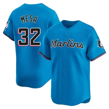 Victor Mesa Men's Miami Marlins Limited Alternate Jersey - Blue