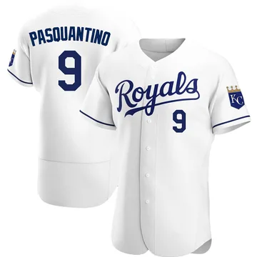 Vinnie Pasquantino Men's Kansas City Royals Authentic Home Jersey - White