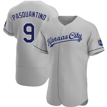 Vinnie Pasquantino Men's Kansas City Royals Authentic Road Jersey - Gray