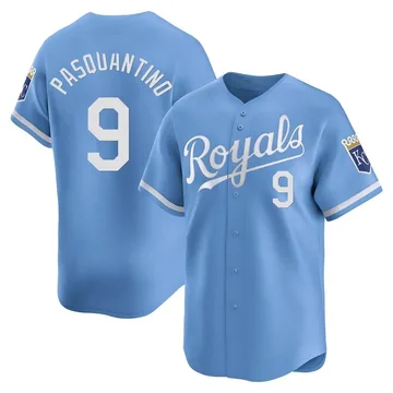 Vinnie Pasquantino Men's Kansas City Royals Limited Alternate Jersey - Light Blue