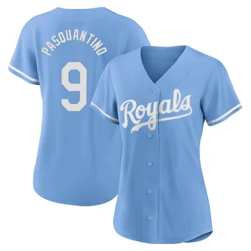 Vinnie Pasquantino Women's Kansas City Royals Authentic 2022 Alternate Jersey - Light Blue