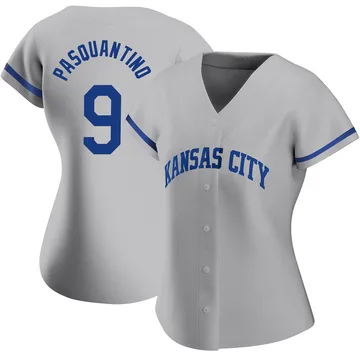 Vinnie Pasquantino Women's Kansas City Royals Authentic 2022 Road Jersey - Gray