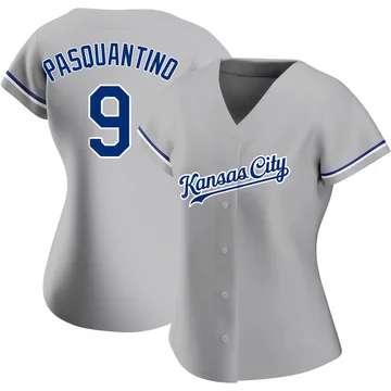 Vinnie Pasquantino Women's Kansas City Royals Authentic Road Jersey - Gray