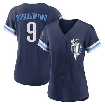 Vinnie Pasquantino Women's Kansas City Royals Replica 2022 City Connect Jersey - Navy