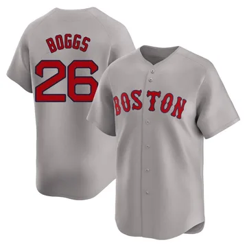 Wade Boggs Youth Boston Red Sox Limited Away Jersey - Gray