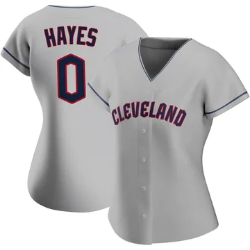 Willie Mays Hayes Women's Cleveland Guardians Authentic Road Jersey - Gray