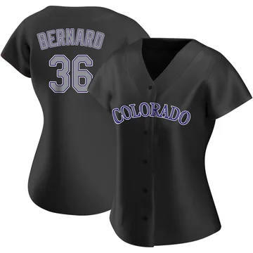 Wynton Bernard Women's Colorado Rockies Authentic Alternate Jersey - Black