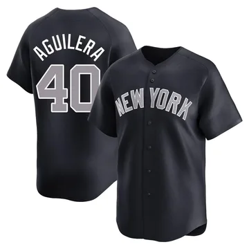 Yedrinson Aguilera Men's New York Yankees Limited Alternate Jersey - Navy