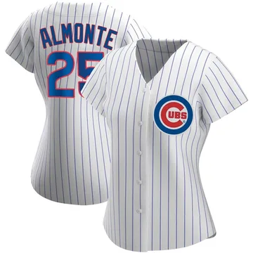 Yency Almonte Women's Chicago Cubs Authentic Home Jersey - White