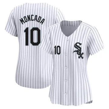 Yoan Moncada Women's Chicago White Sox Limited Home Jersey - White