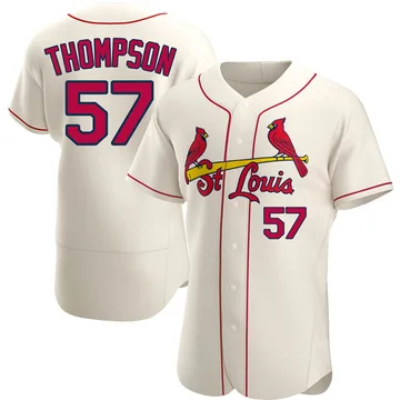 Zack Thompson Men's St. Louis Cardinals Authentic Alternate Jersey - Cream